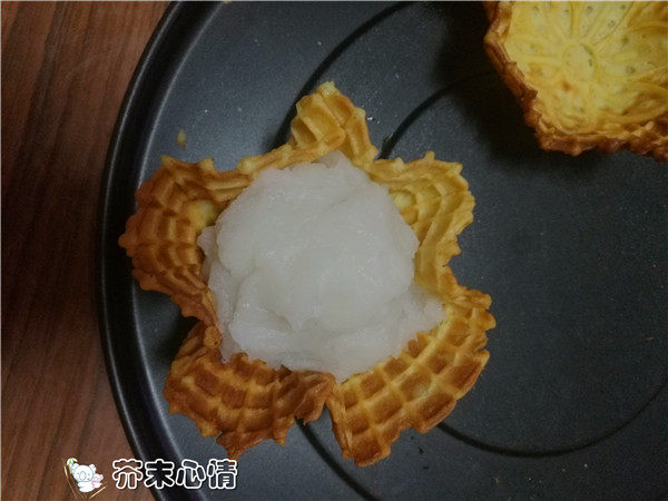 蛋卷蓝莓山药步骤3