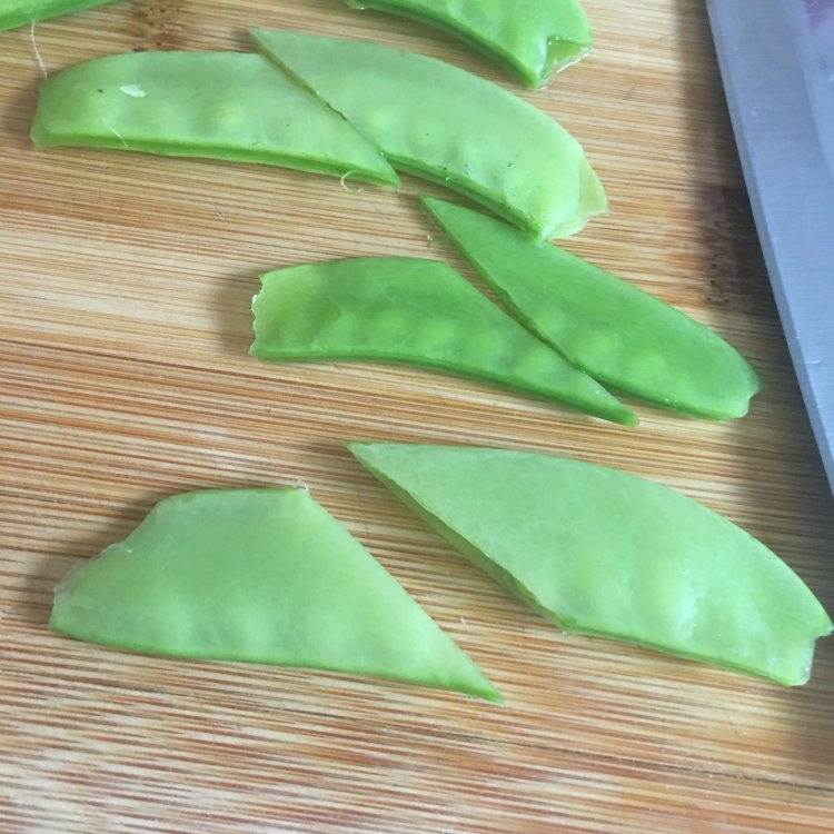 香肠荷兰豆步骤3