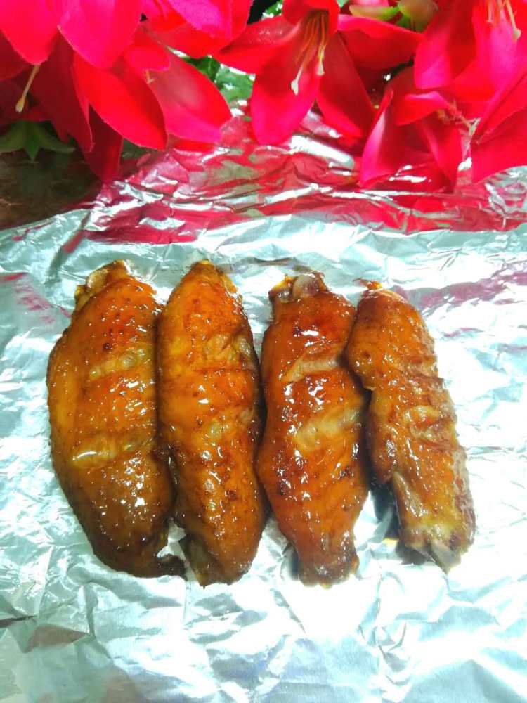 酱香烤鸡翅步骤9