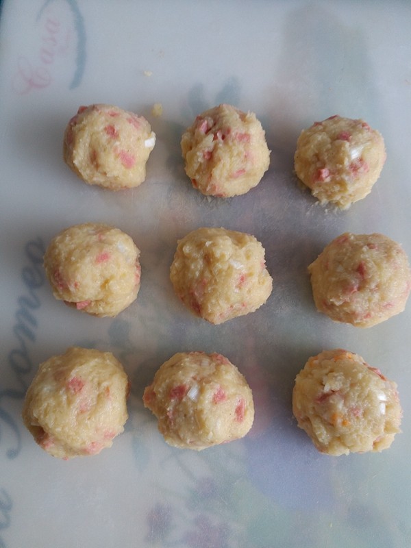 火腿肠土豆饼步骤6