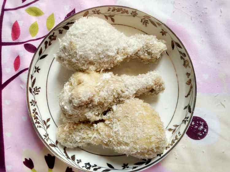 香嫩炸鸡腿步骤6