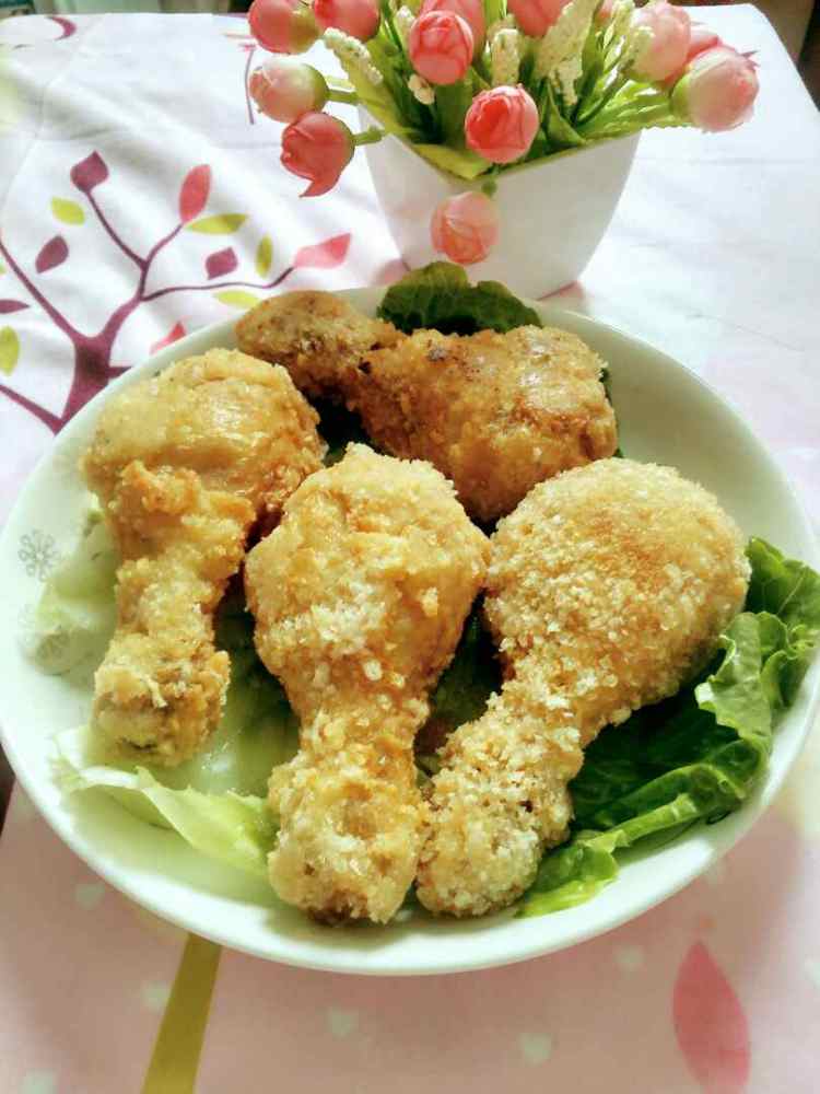 香嫩炸鸡腿步骤8