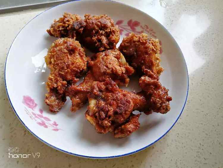 自制炸鸡腿步骤8