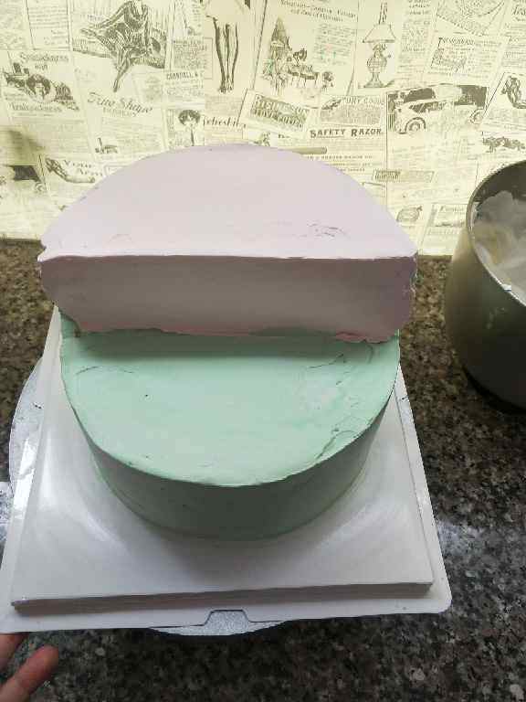 佩琪一家场景蛋糕步骤9