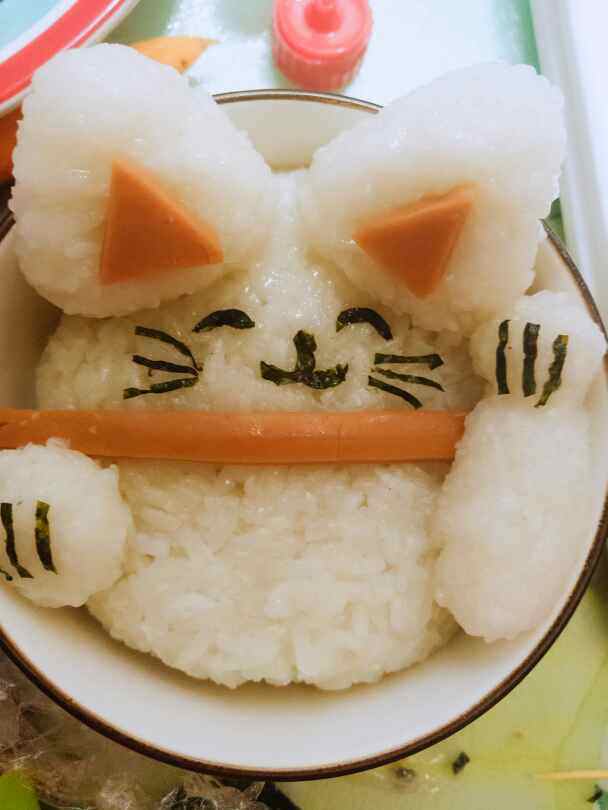 招财猫便当步骤9