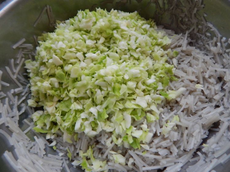 包菜蒸饺子步骤4