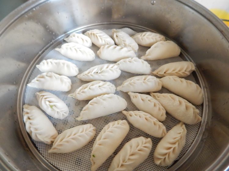 包菜蒸饺子步骤19