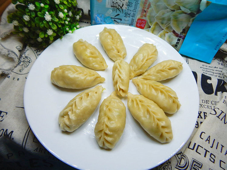 包菜蒸饺子步骤21