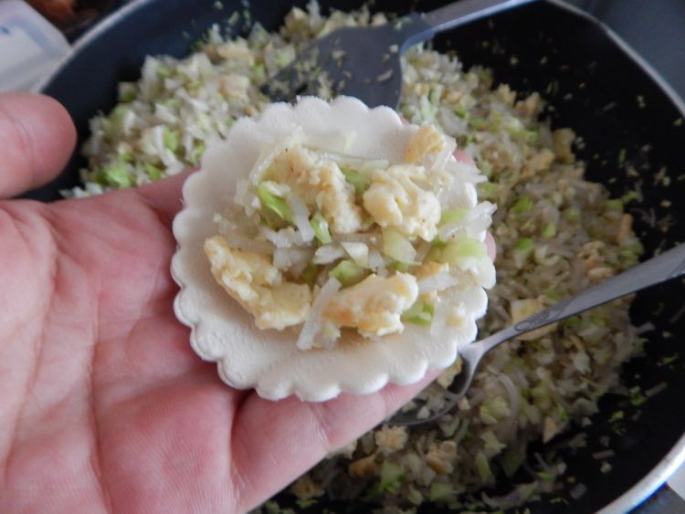 包菜蒸饺子步骤17
