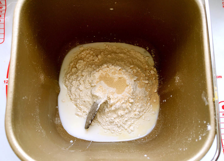 向日葵豆沙面包步骤6