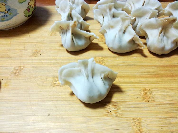 西瓜皮鸡蛋素水饺步骤13