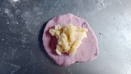 紫薯椰蓉面包步骤11