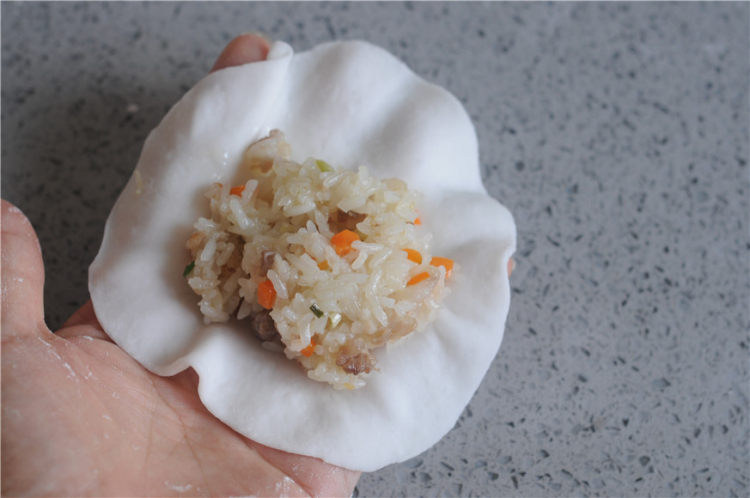 水晶糯米烧卖步骤11