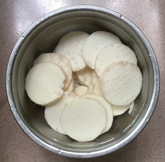 冬菜肉末蒸山药步骤3