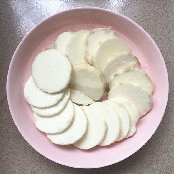冬菜肉末蒸山药步骤4