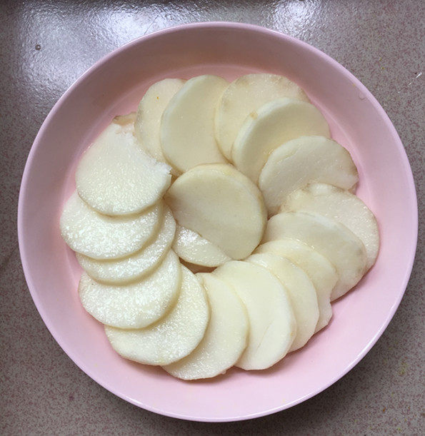 冬菜肉末蒸山药步骤6