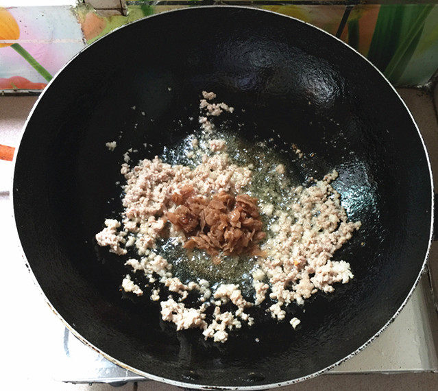 冬菜肉末蒸山药步骤8