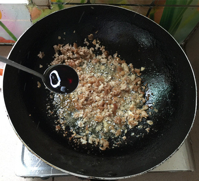冬菜肉末蒸山药步骤9