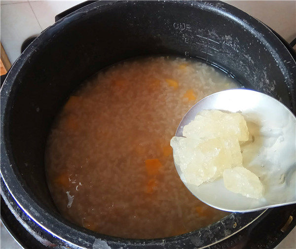 红薯山药粥步骤6