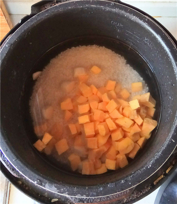 红薯山药粥步骤4
