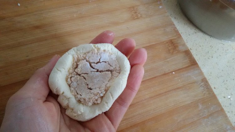 红糖薯饼步骤7