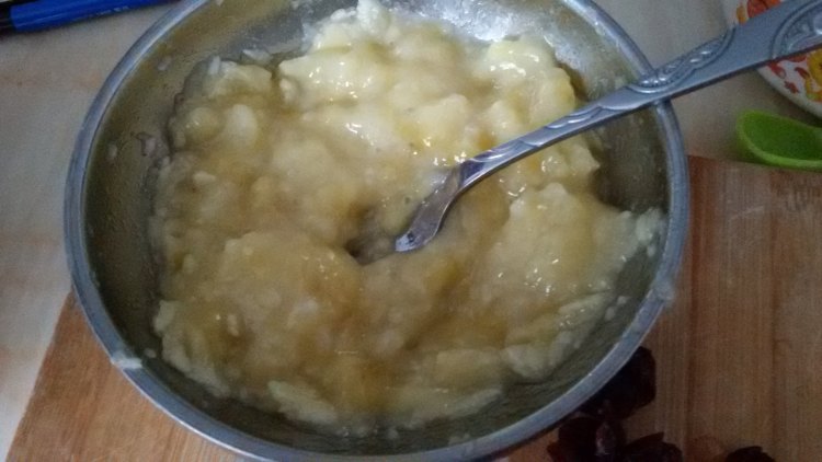 香蕉蔓越莓玛芬蛋糕步骤4