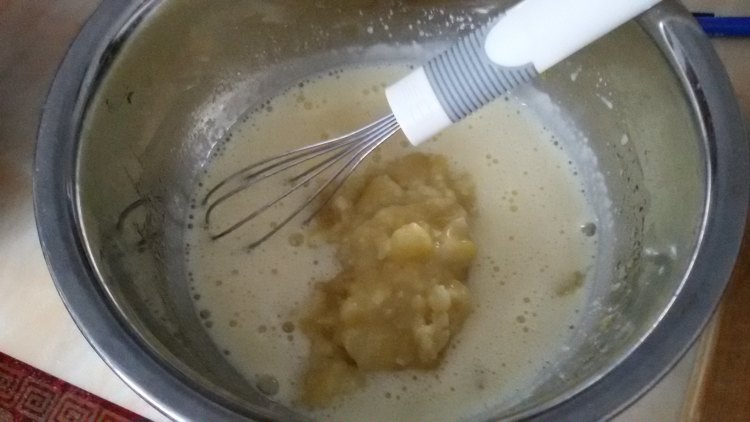 香蕉蔓越莓玛芬蛋糕步骤5