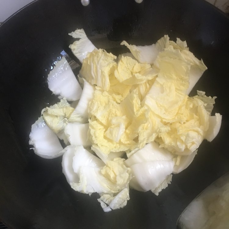 蛋饺白菜汤步骤5