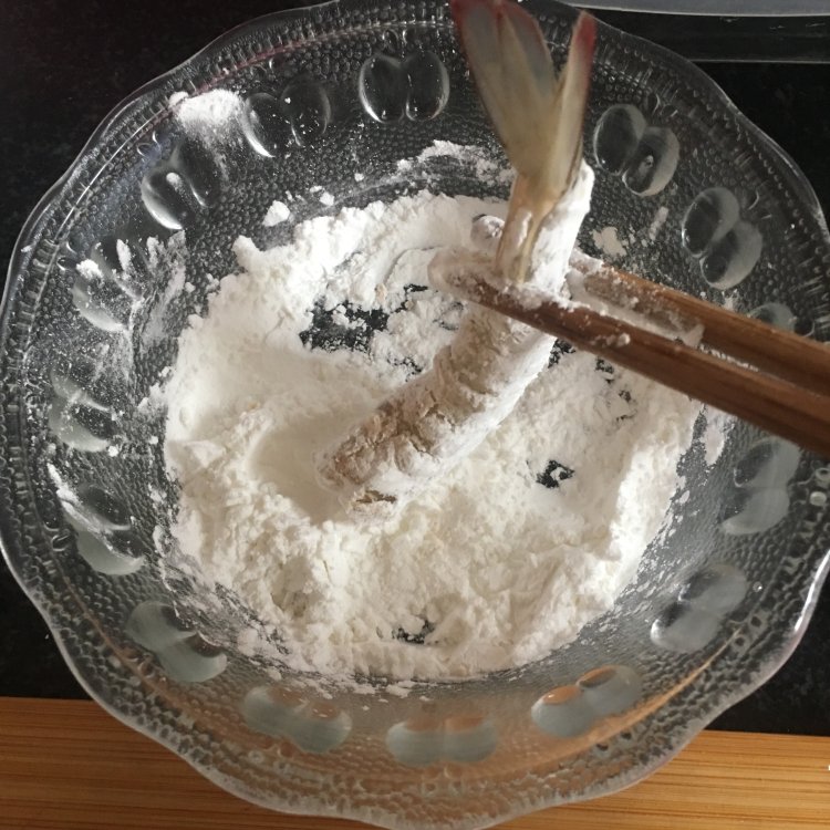 面包香酥虾步骤4
