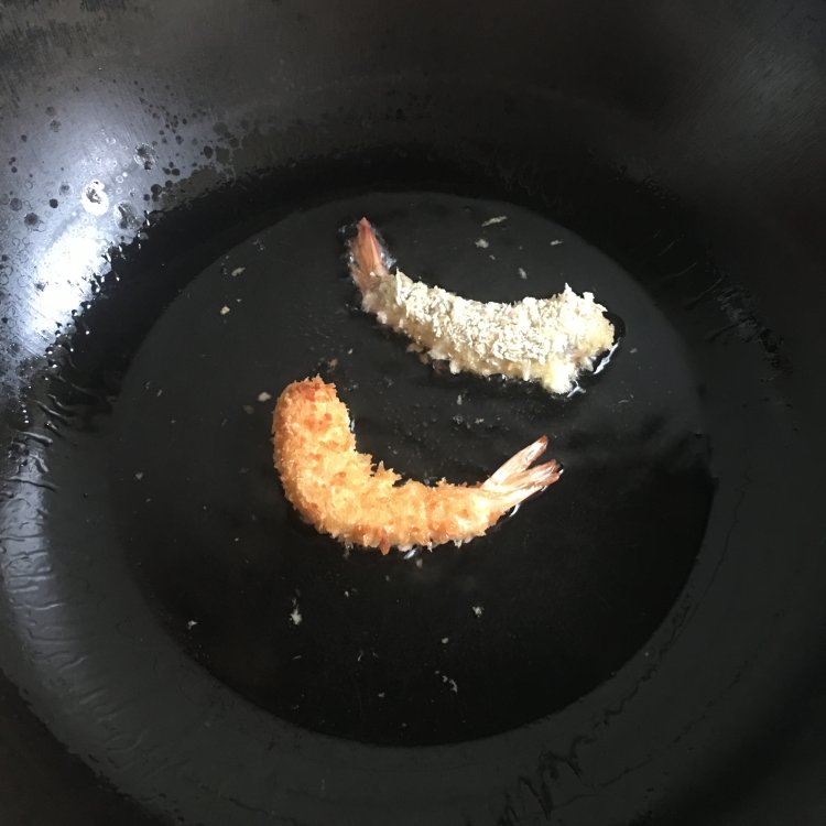 面包香酥虾步骤7