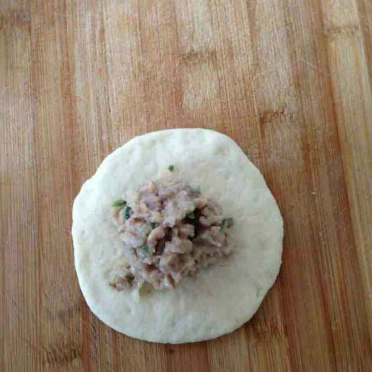 芝麻肉馅饼步骤4