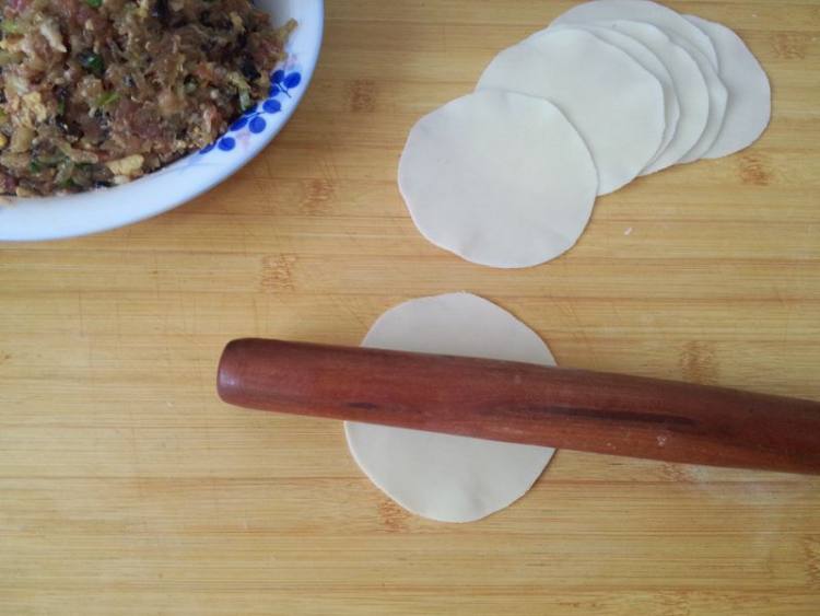 西瓜皮肉馅生煎饺步骤12