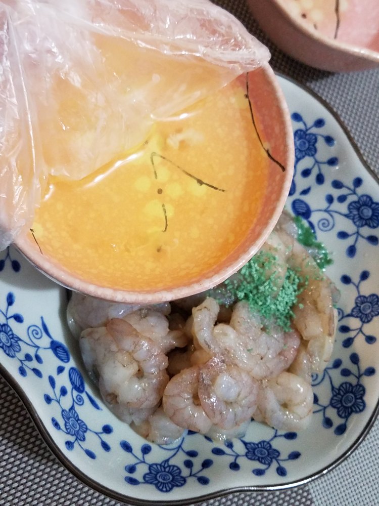 双瓜虾球步骤4