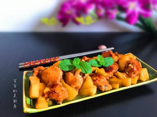 菠萝蜜鸡翅步骤13