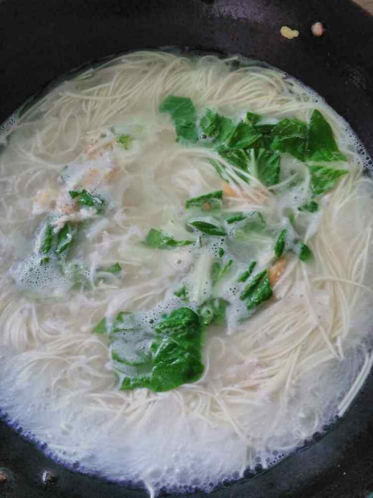 鸡蛋肉丝面步骤10