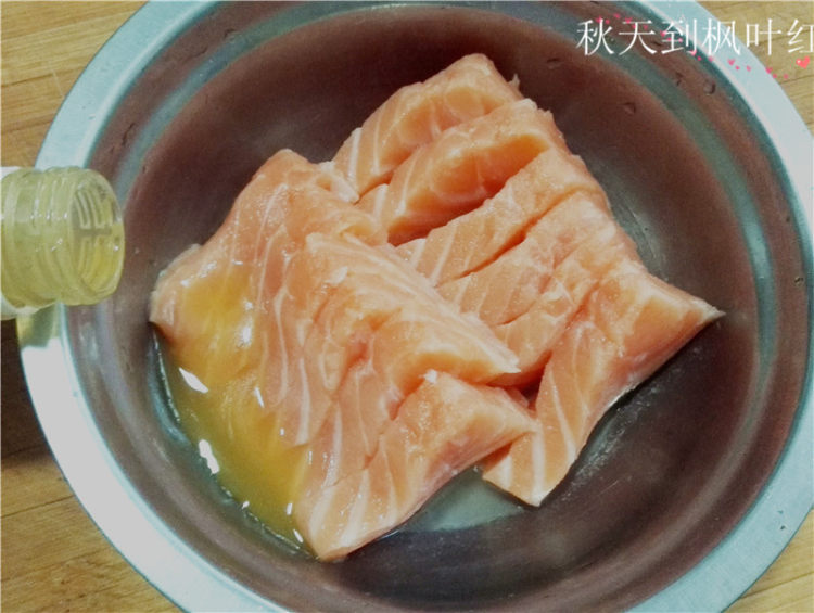 三文鱼果蔬南瓜盅步骤5