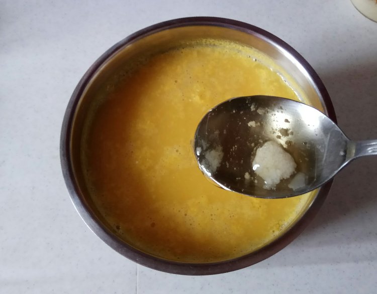 南瓜黄豆米糊步骤7