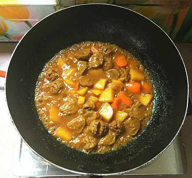 牛肉丸咖喱步骤12