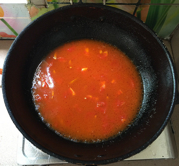 番茄酸汤煮巴沙鱼步骤10