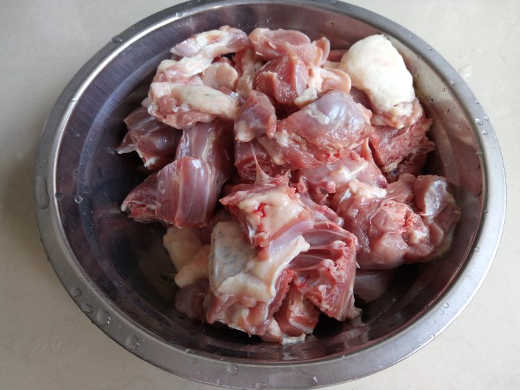 冬瓜焖鸭步骤2
