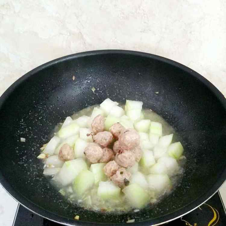 糖醋冬瓜肉丸步骤7