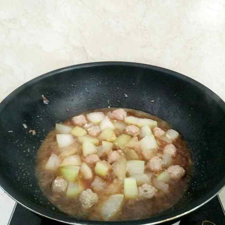 糖醋冬瓜肉丸步骤8