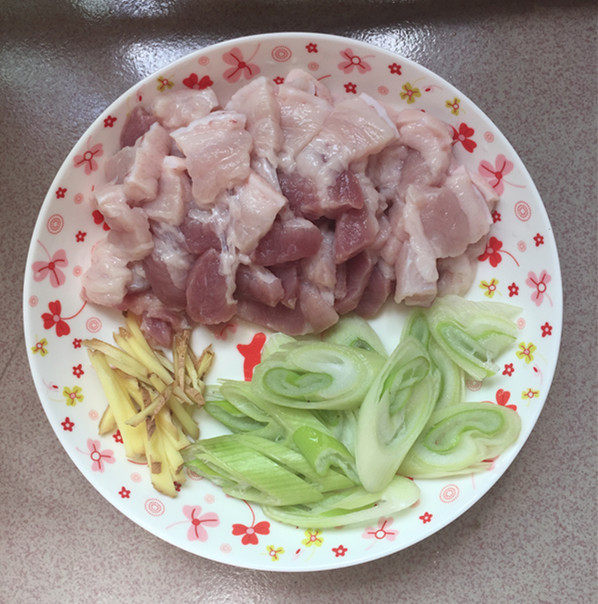 五花肉豆角焖面步骤3