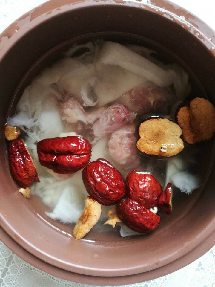 椰肉炖鸡步骤6