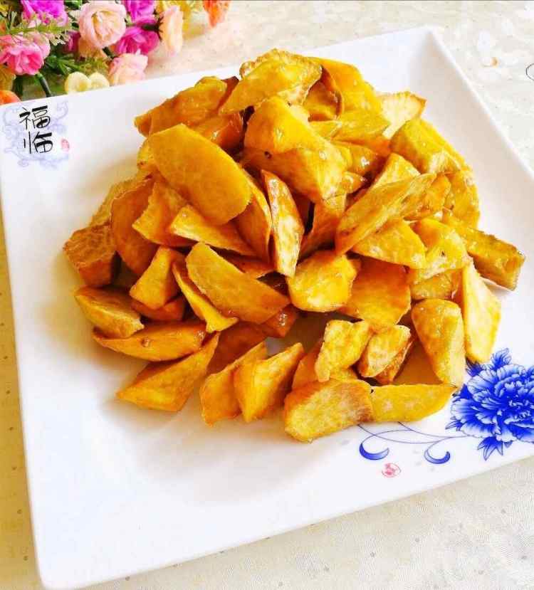 拔丝地瓜步骤9