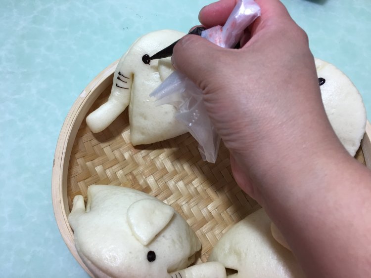 小象红糖花生包步骤23