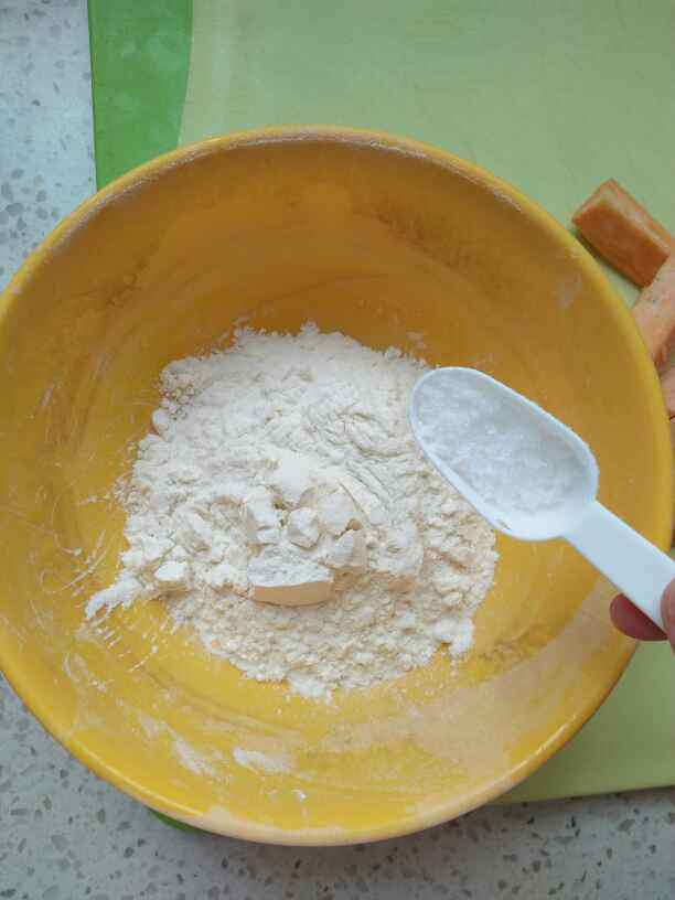 酥炸红薯条步骤3