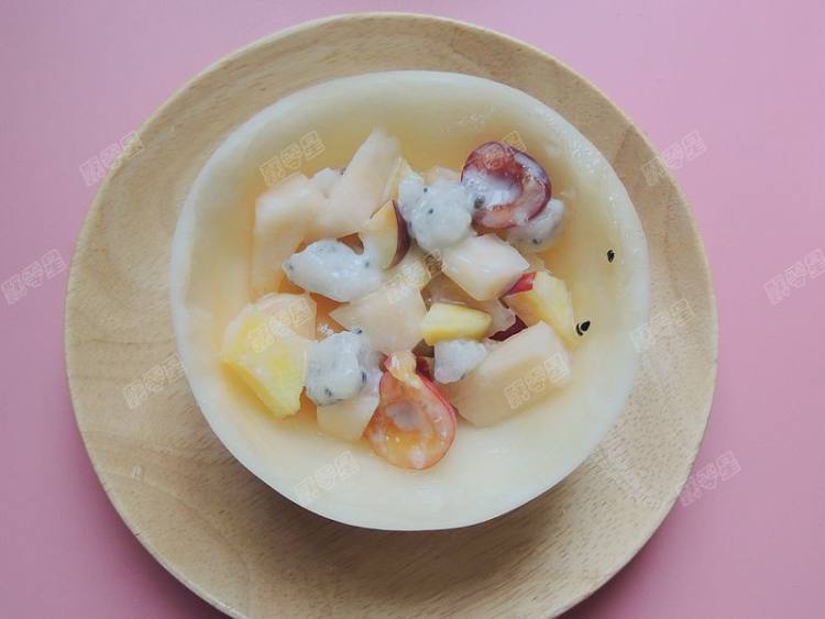 #盛夏餐桌#酸奶水果沙步骤9