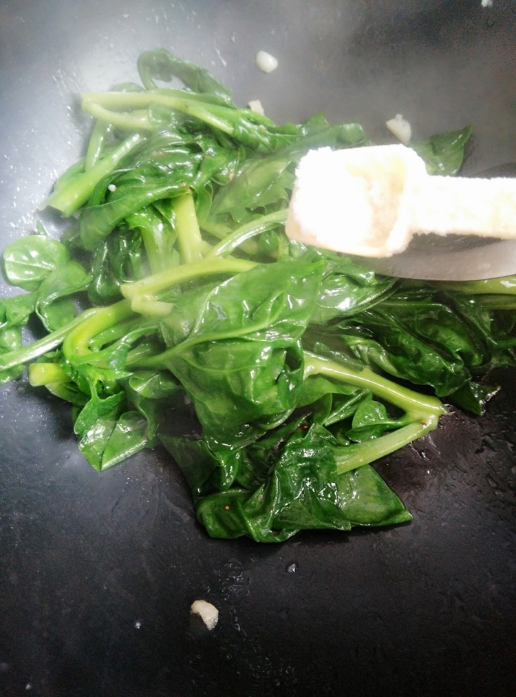 蚝油木耳菜步骤6