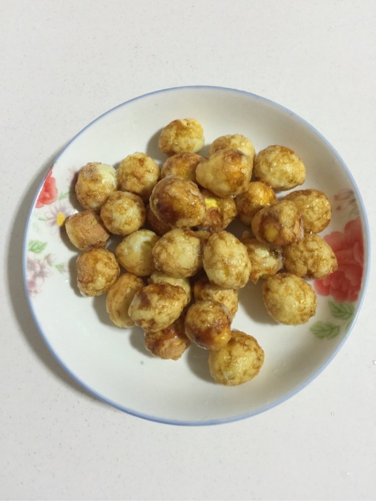 糖醋虎皮鹌鹑蛋步骤8